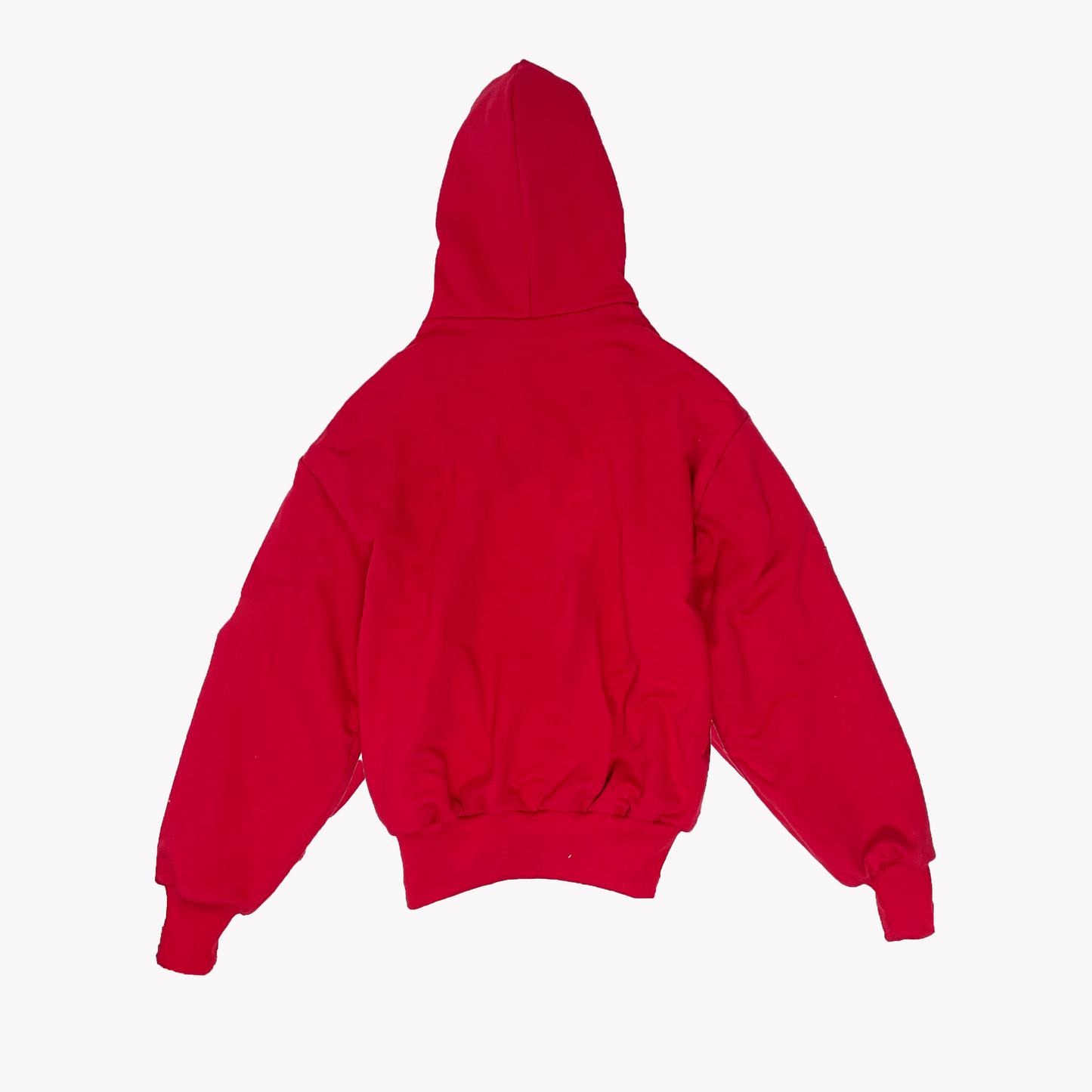 HOODIE DOBLE CAPA BOXYFIT ROJO