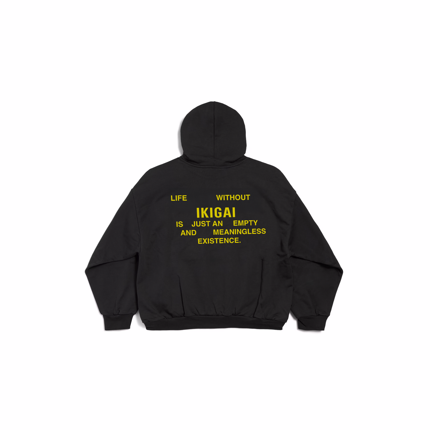 IKIGAI DOUBLE BOXYFIT HOODIE