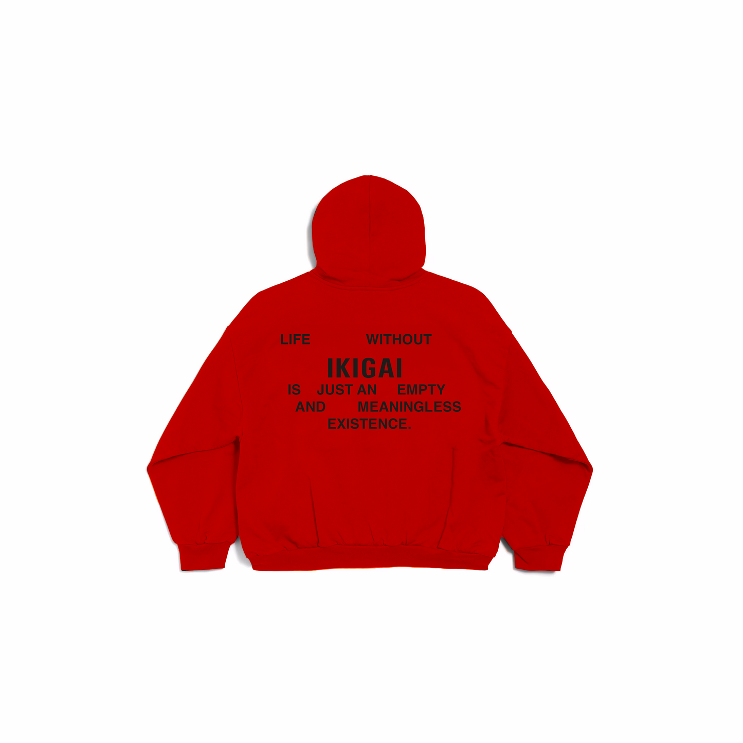 IKIGAI DOUBLE BOXYFIT HOODIE