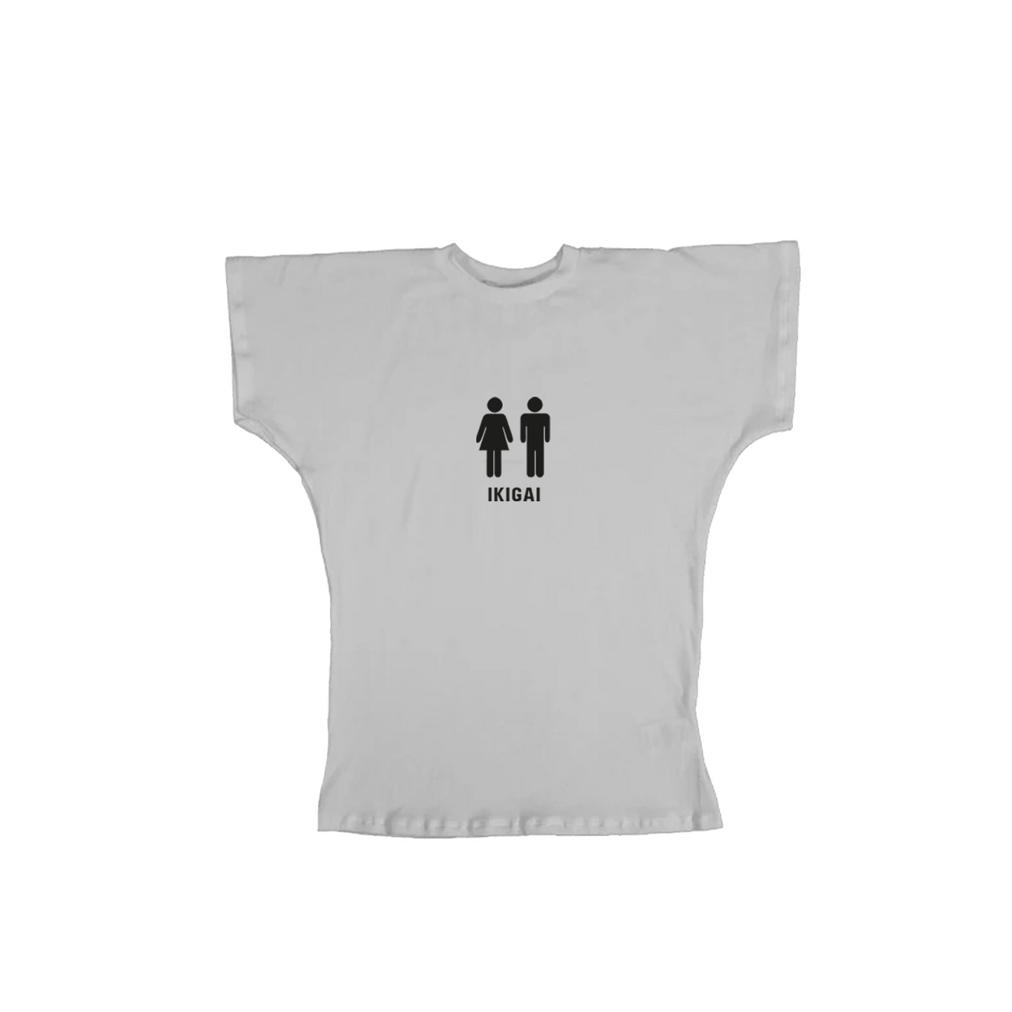 TSHIRT GRIS MUJER LOVE FOR ALL