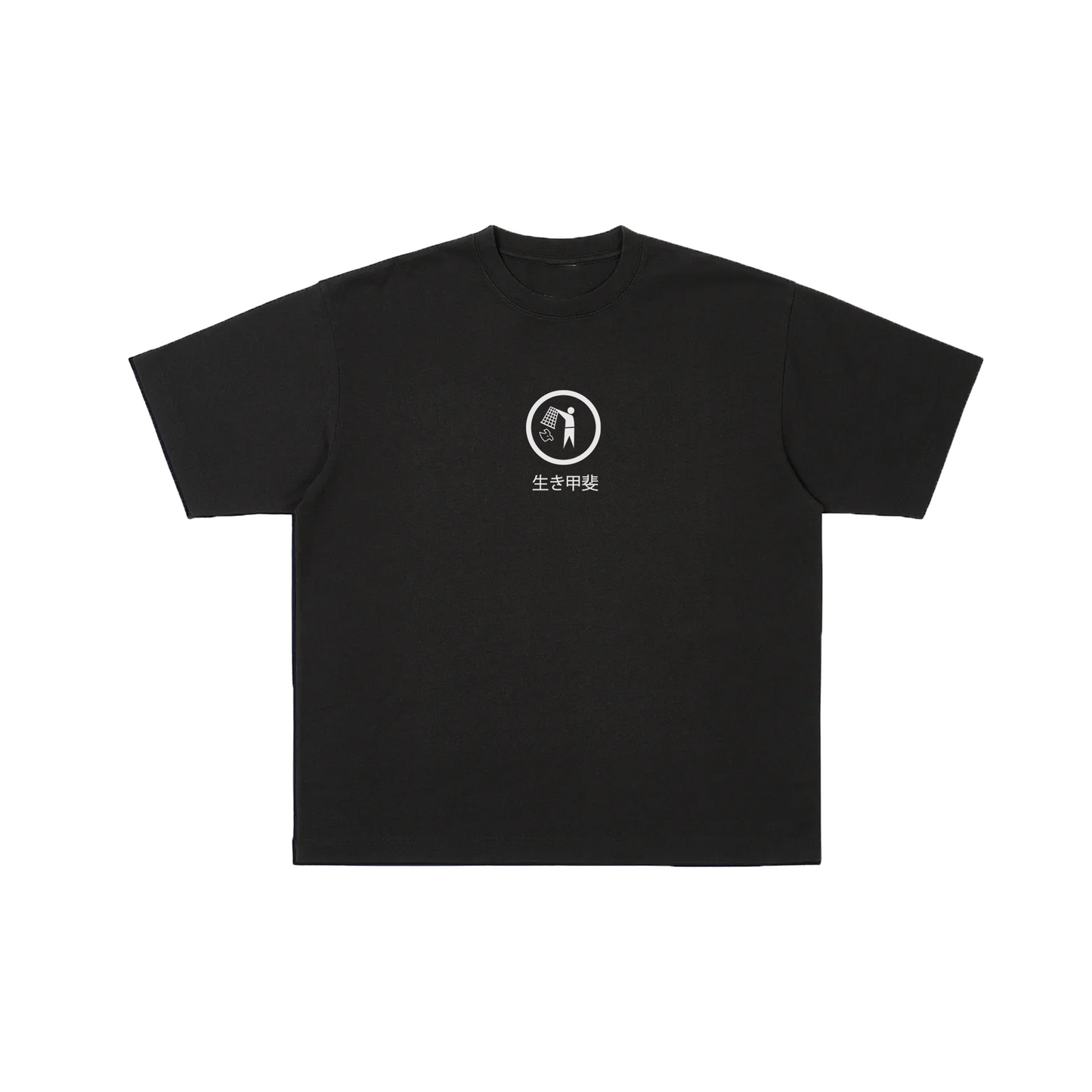 TSHIRT OVERSIZE NEGRA DROP6