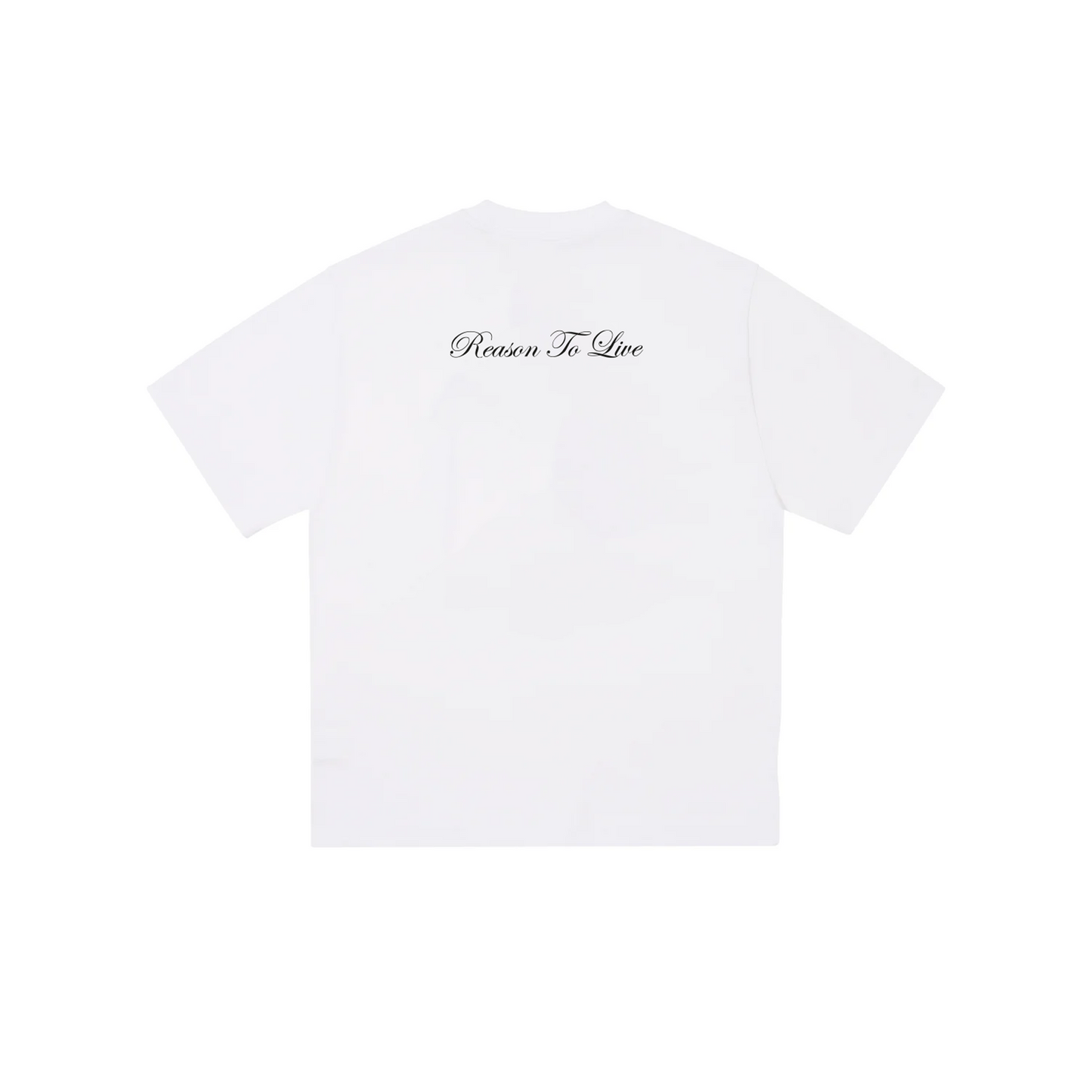 DROP X TSHIRT IKIGAI ESCUDO - BLANCO