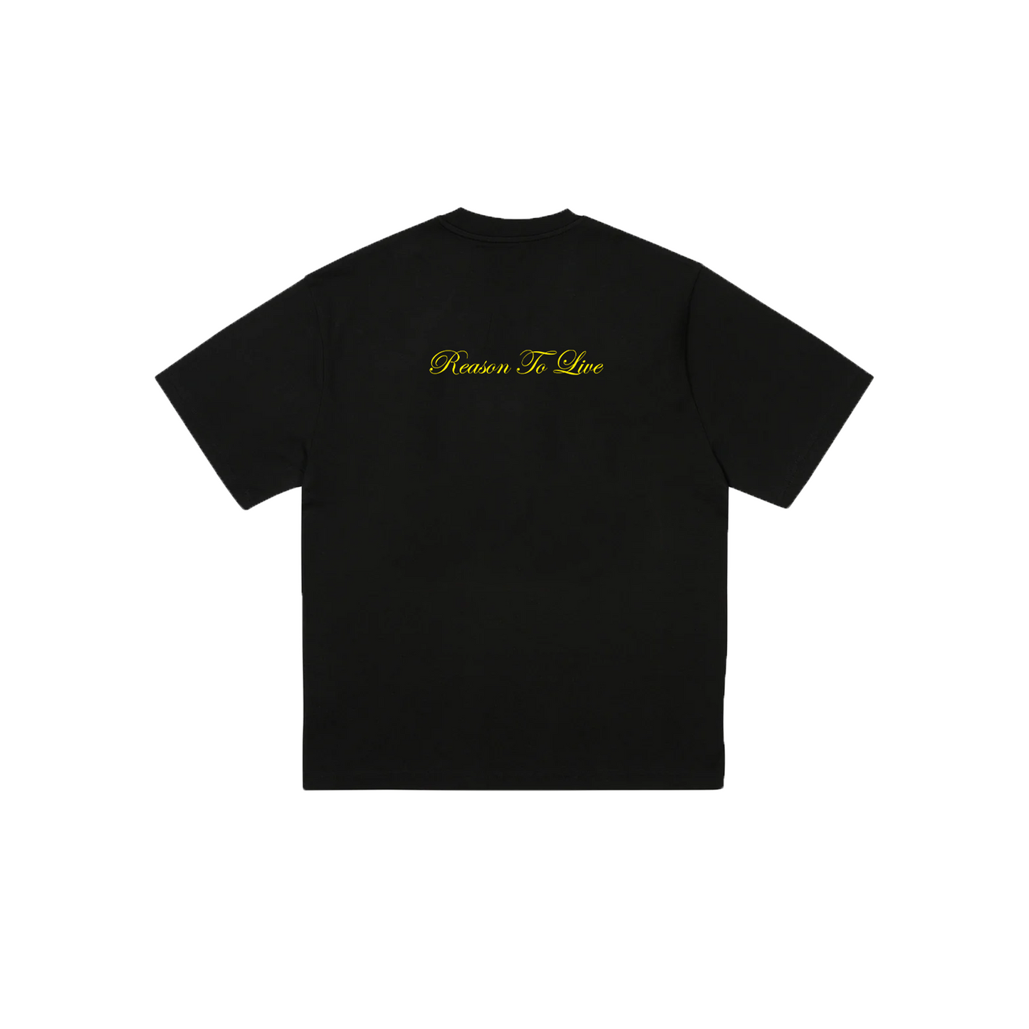 DROP X TSHIRT IKIGAI ESCUDO - NEGRO