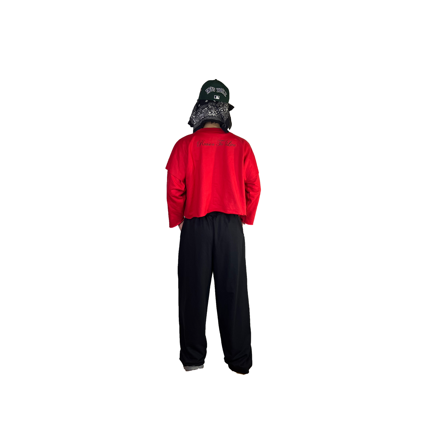 CREWNECK RECONSTRUIDO "W" - ROJO