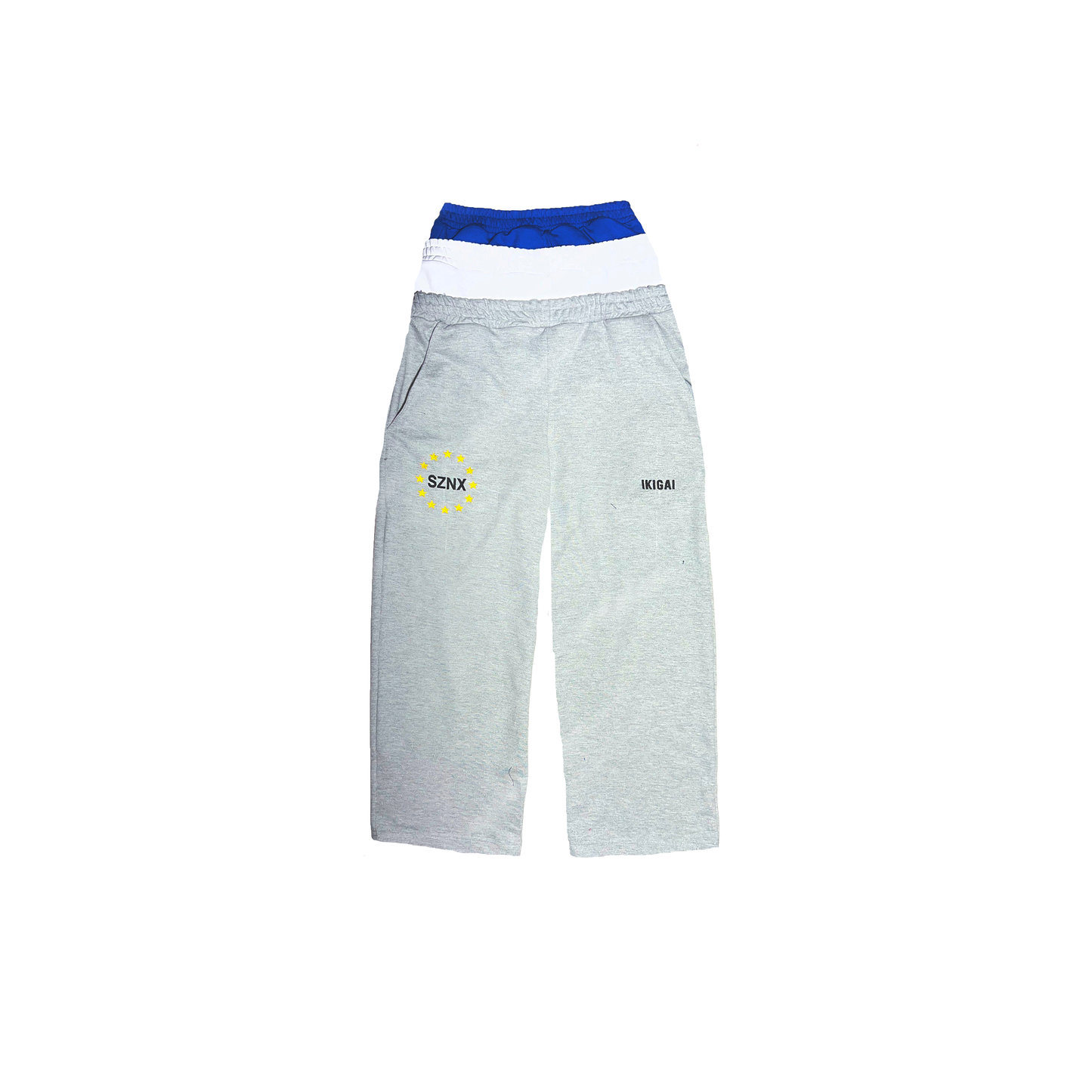 DROP X PANTALÓN DE BUZO 3 CAPAS - GRIS MELANGE