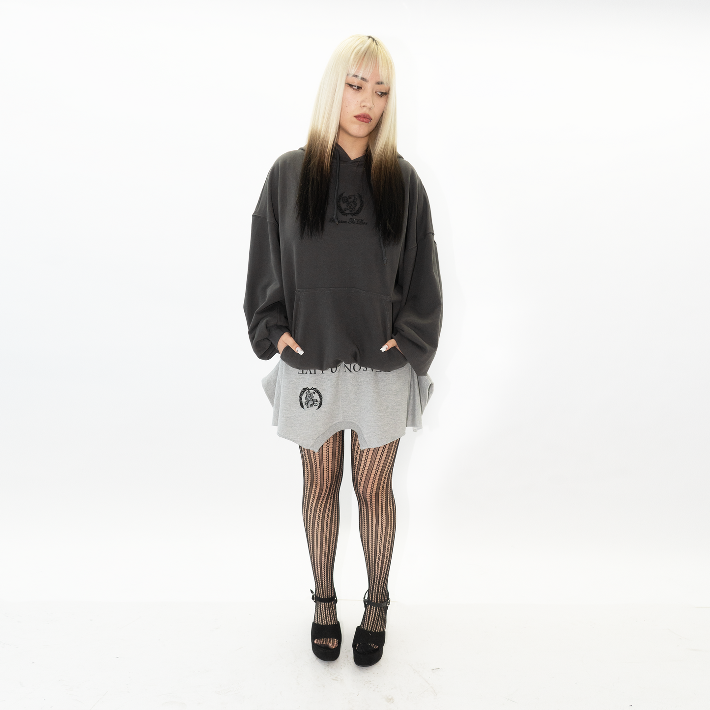 DROP 11 FALDA TSHIRT RTL - GRIS