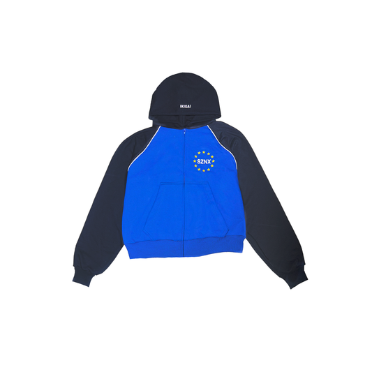 DROP X HOODIE ZIP UP - AZUL
