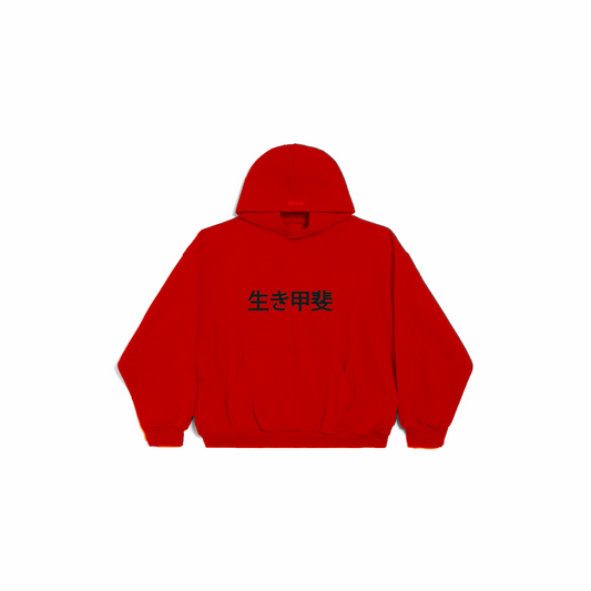 IKIGAI DOUBLE BOXYFIT HOODIE