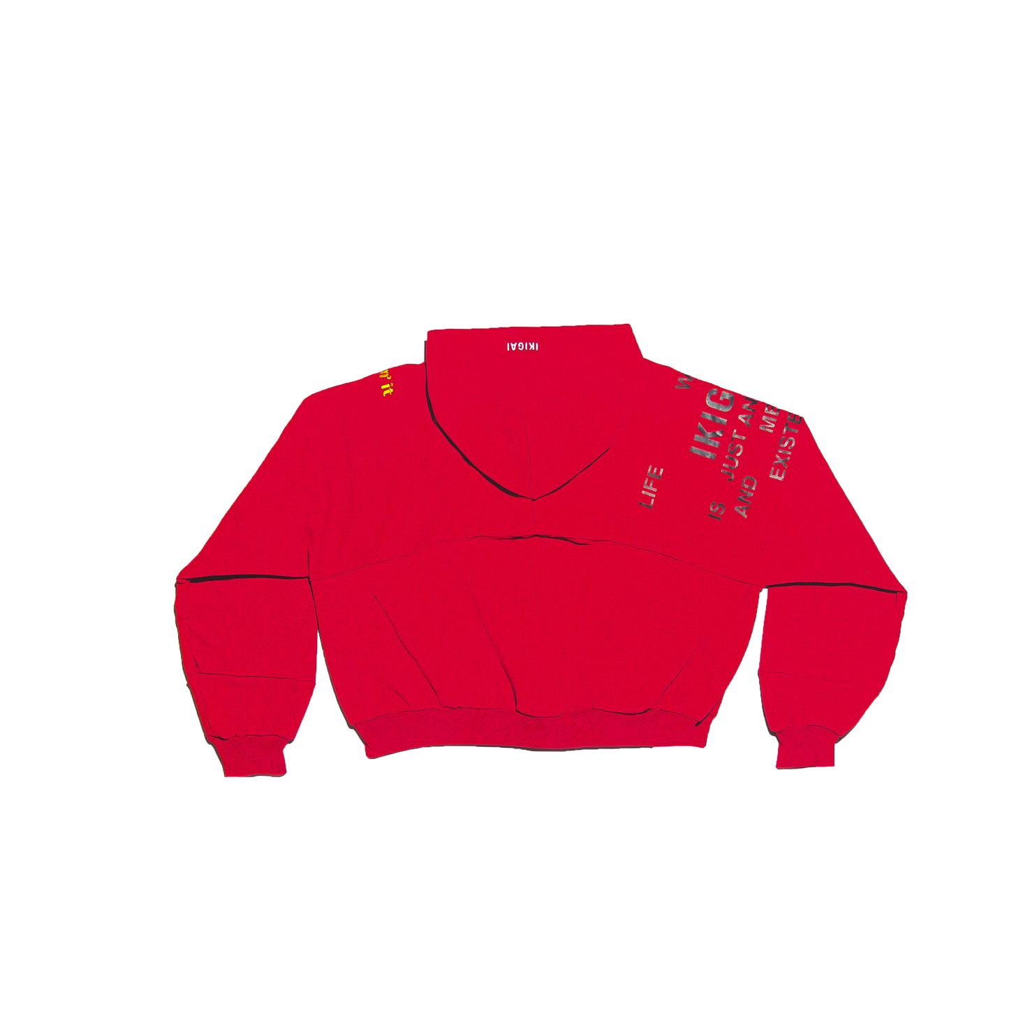 09 DROP HOODIE ROJO "W"