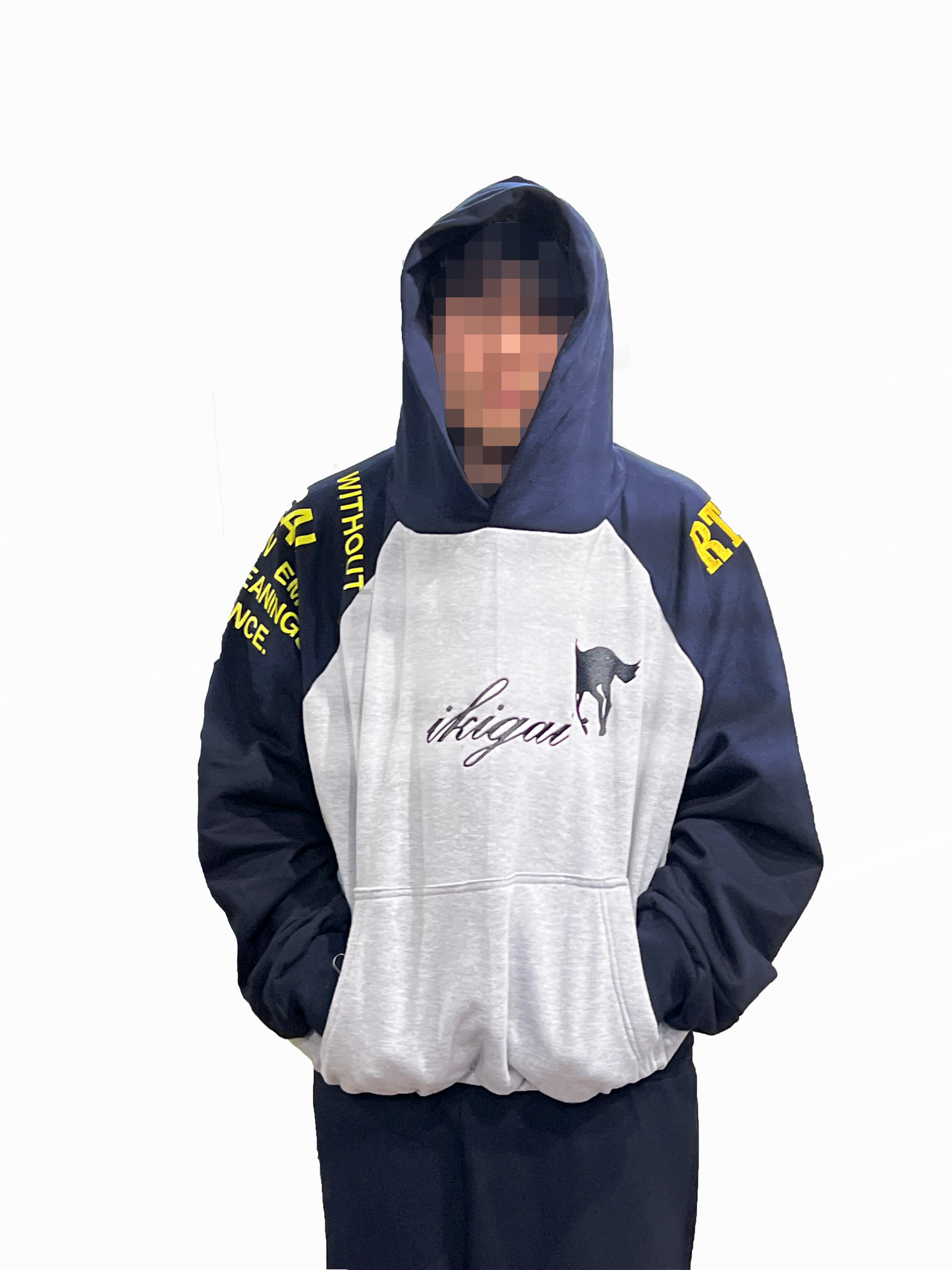 IKIGAI DOUBLE BOXYFIT HOODIE