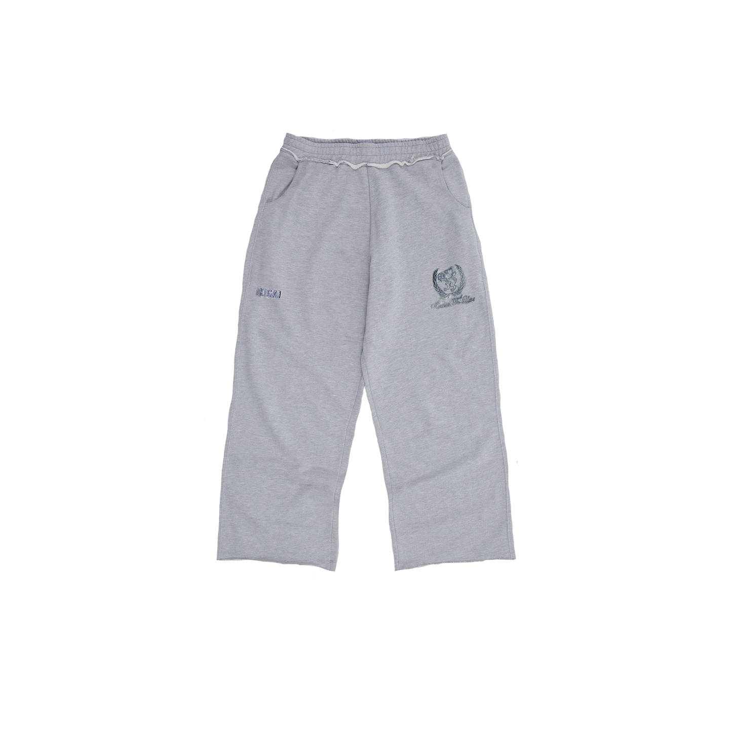 DROP 11  PANTALÓN DE BUZO BAGGY RTL - GRIS